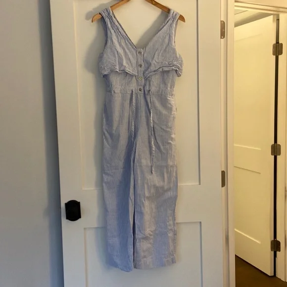 ZARA Striped Jumpsuit Size S - Picture 1 of 5